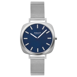 Foto 1 | Reloj Obaku Denmark V296lxclmc Punkter Lille Arctic-acero