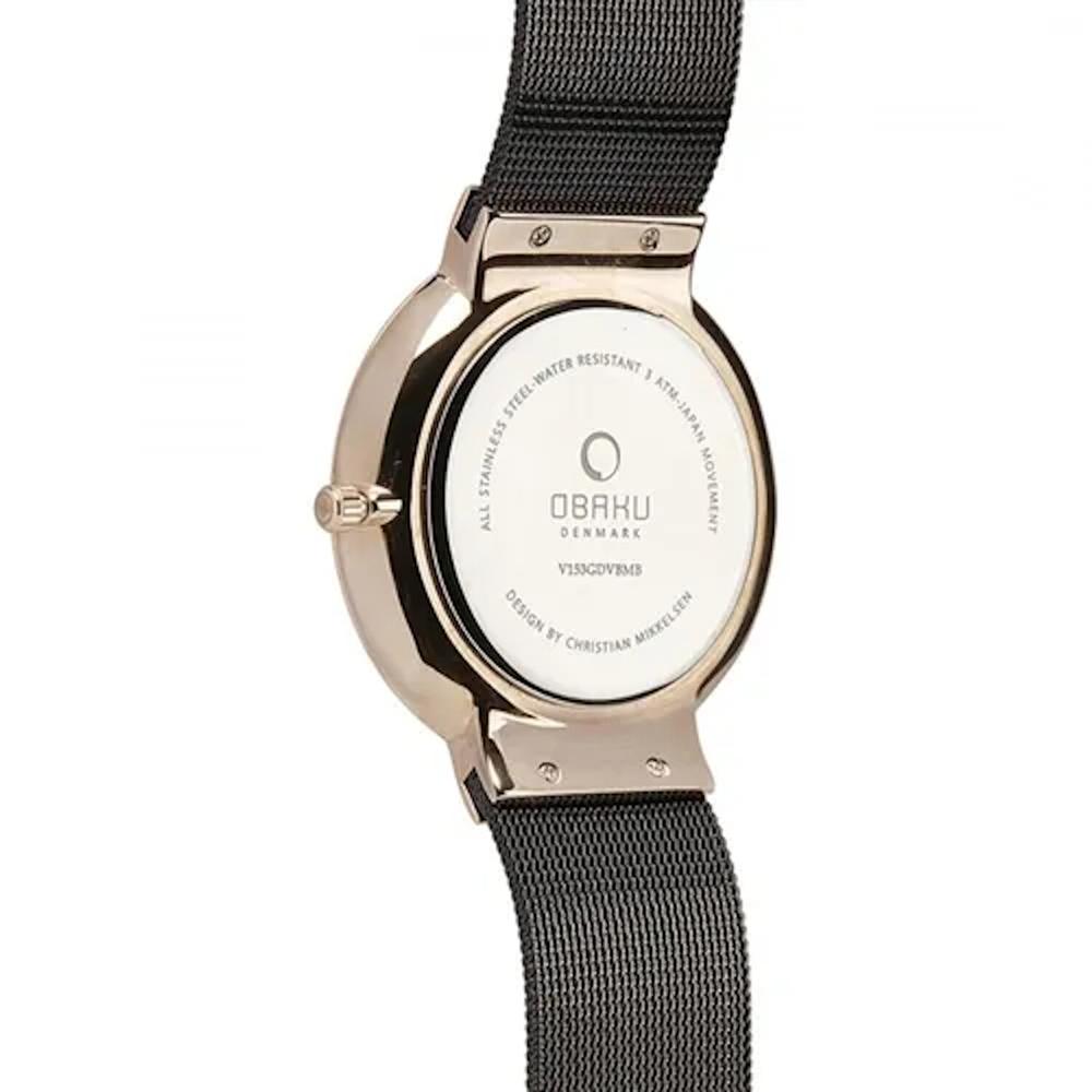Foto 4 pulgar | Reloj Obaku Denmark V153gdvbmb Ladies Classic-negro