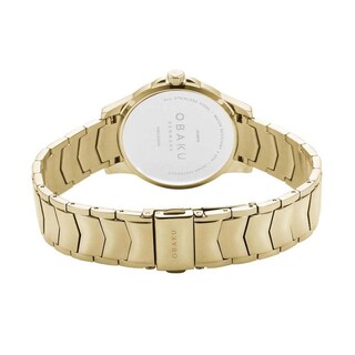 Foto 2 | Reloj Obaku Denmark V261legesg Jasmine Elegante-dorado