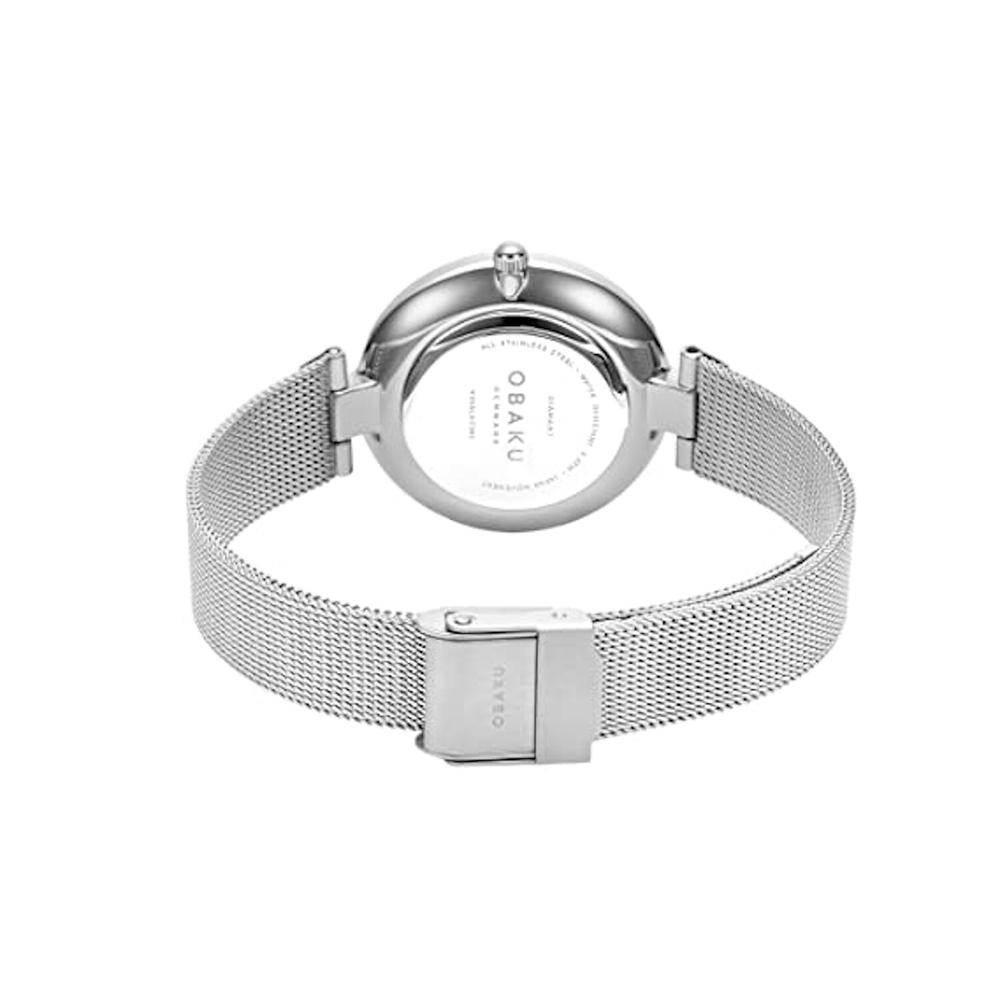 Foto 4 pulgar | Reloj Obaku Denmark V256lxcimc-dd Ladies Classic-acero