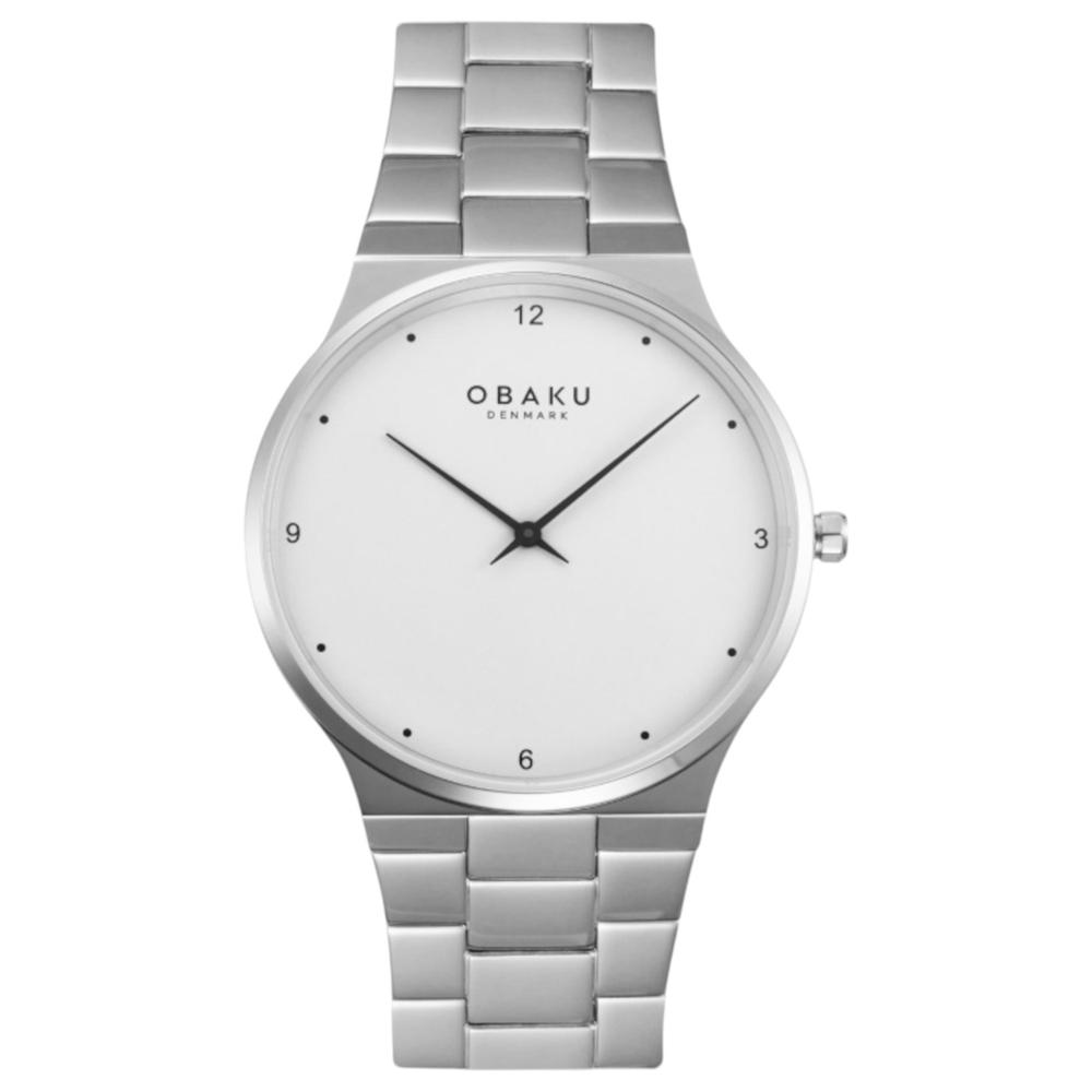 Reloj Obaku Denmark V305lxcwsc Serviet Lille Brace-acero
