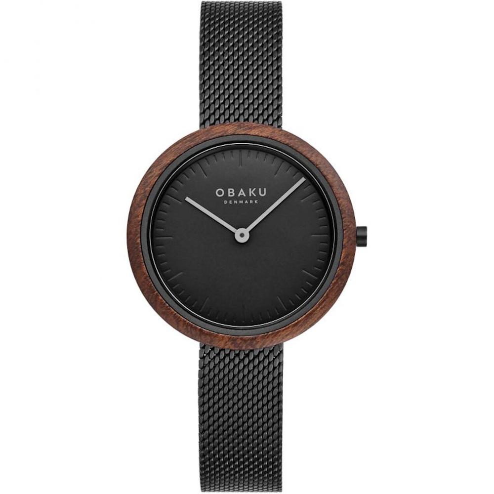 Reloj Obaku Denmark V245lxnnmn Ladies Classic-negro