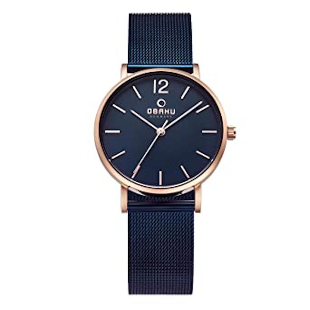 Foto 2 pulgar | Reloj Obaku Denmark V197lxvlml Ladies Classic-azul