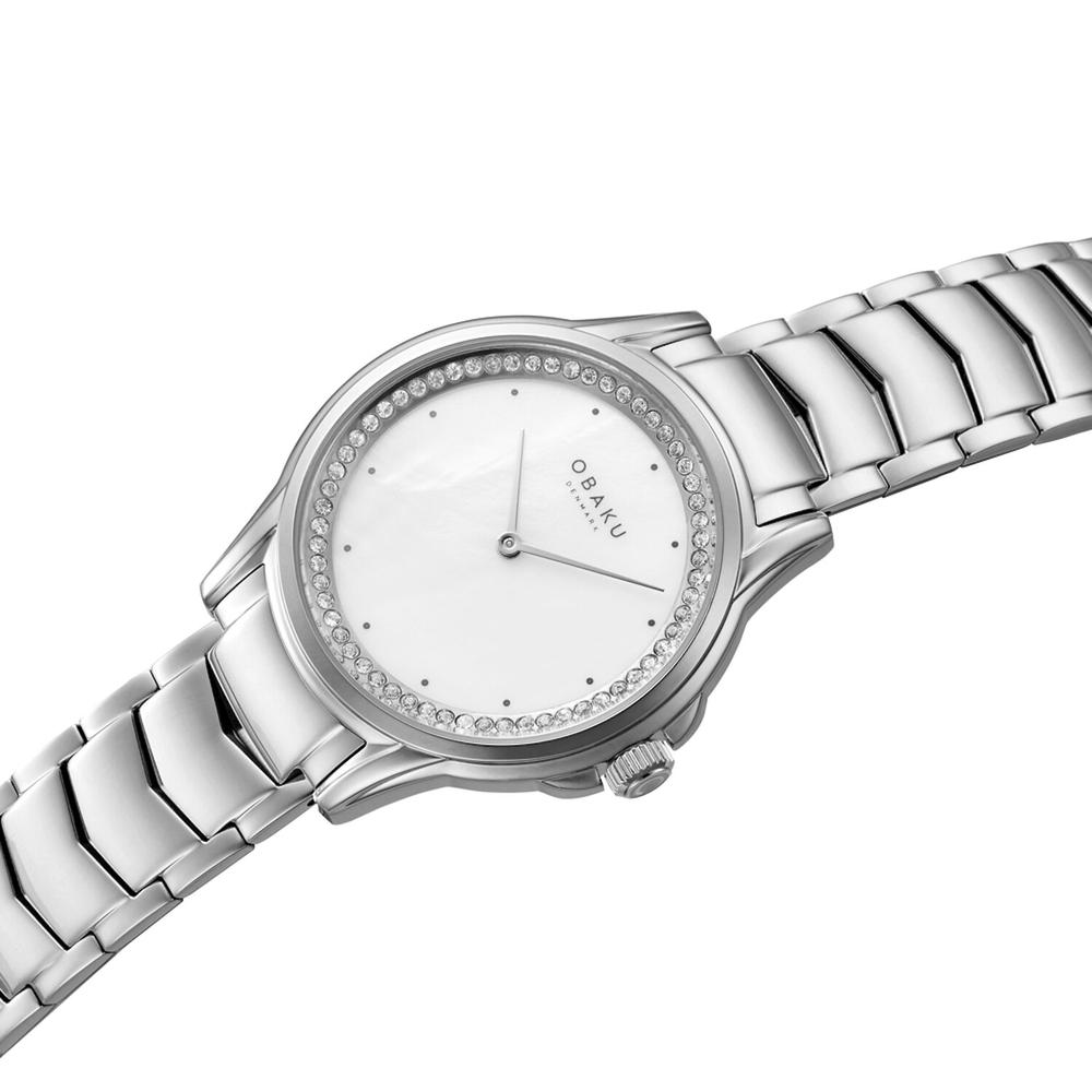Foto 3 pulgar | Reloj Obaku Denmark V261lecwsc Jasmine Elegante-gris