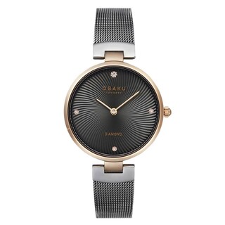 Foto 1 | Reloj Obaku Denmark V256lxvumu-dd Diamant Clásico-dorado