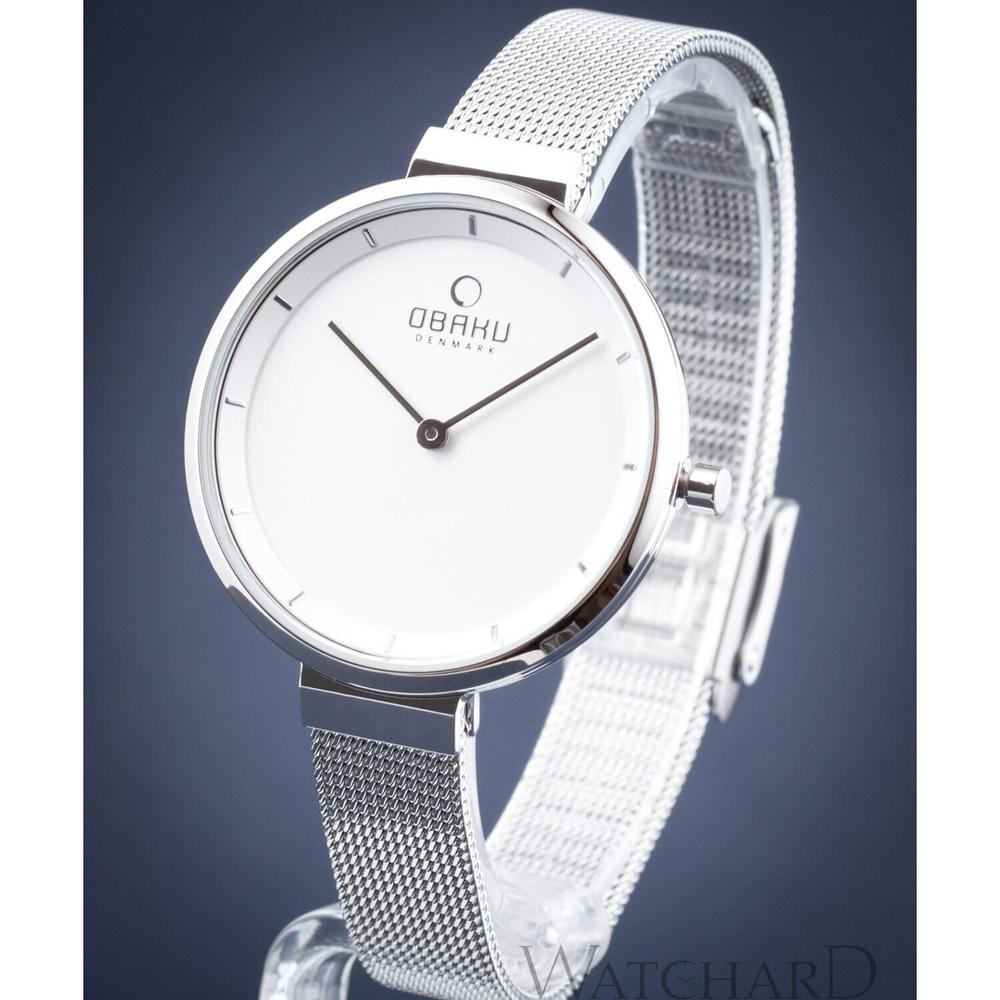 Foto 3 pulgar | Reloj Obaku Denmark V225lxcimc Ladies Classic-acero