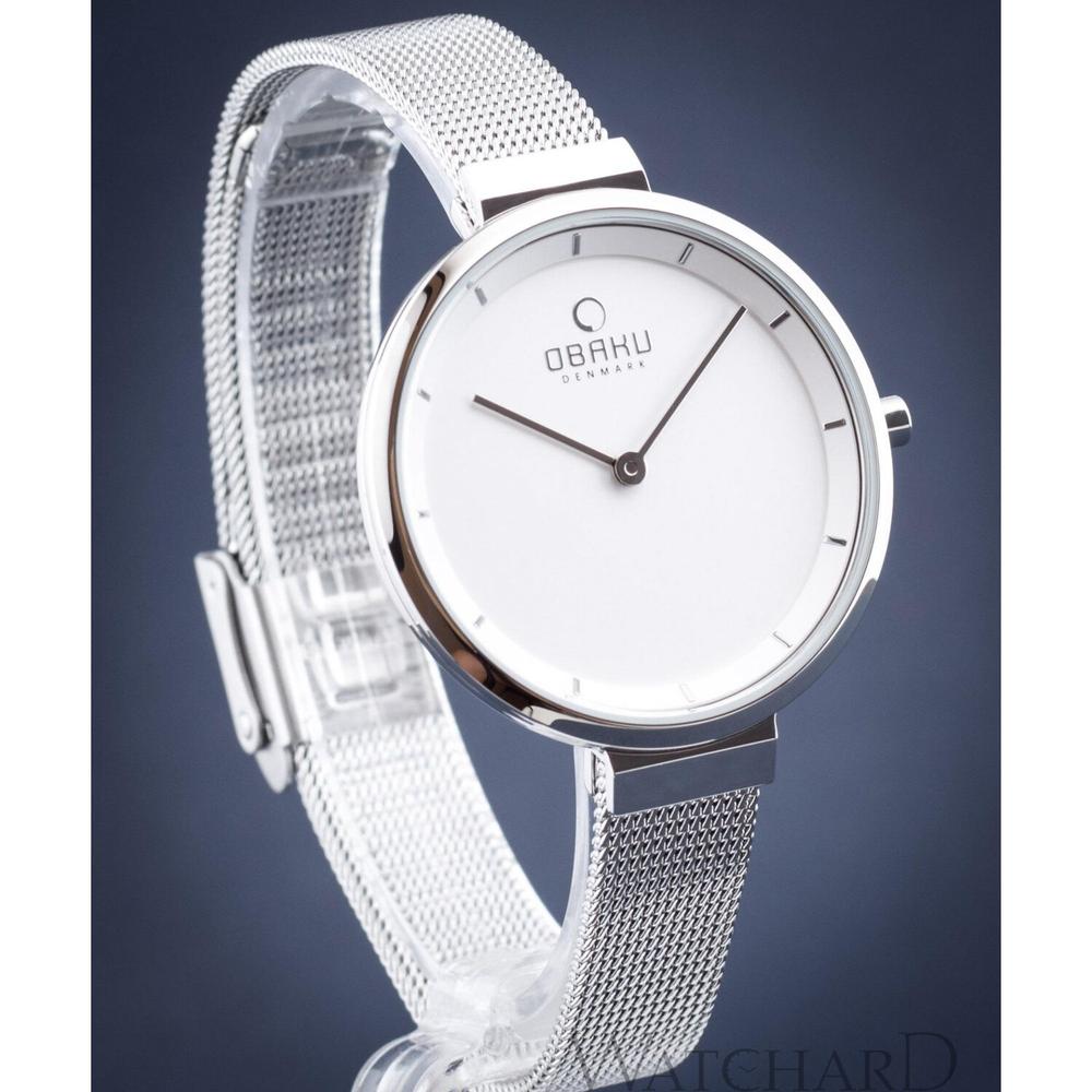 Foto 4 pulgar | Reloj Obaku Denmark V225lxcimc Ladies Classic-acero