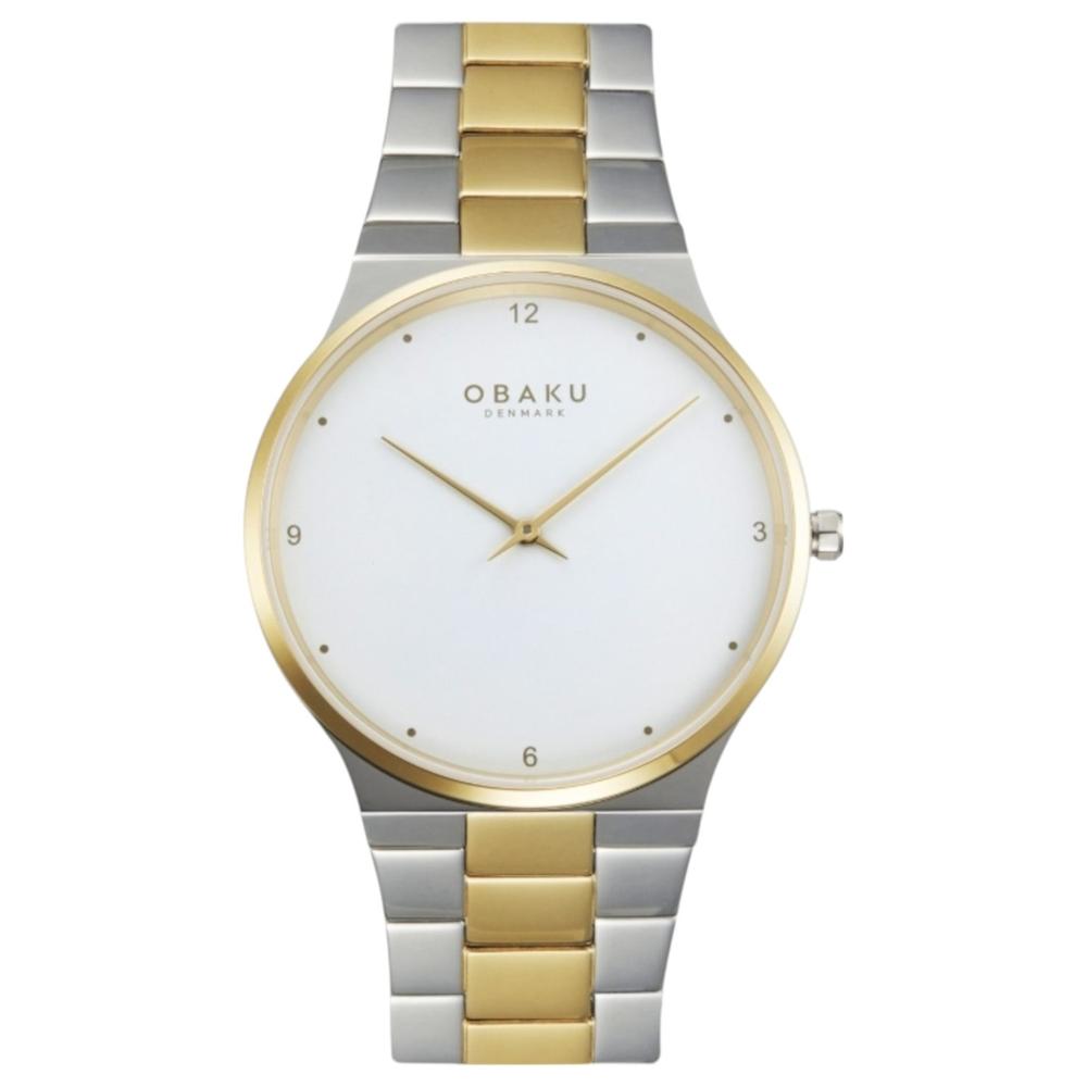 Foto 2 pulgar | Reloj Obaku Denmark V305lxfwsf Serviet Lille Butter-dorado
