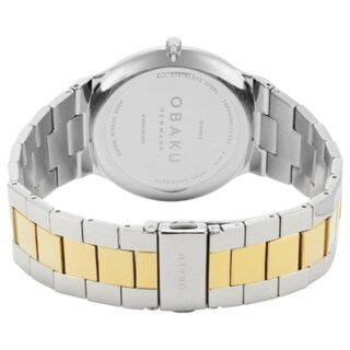 Foto 3 | Reloj Obaku Denmark V305lxfwsf Serviet Lille Butter-dorado