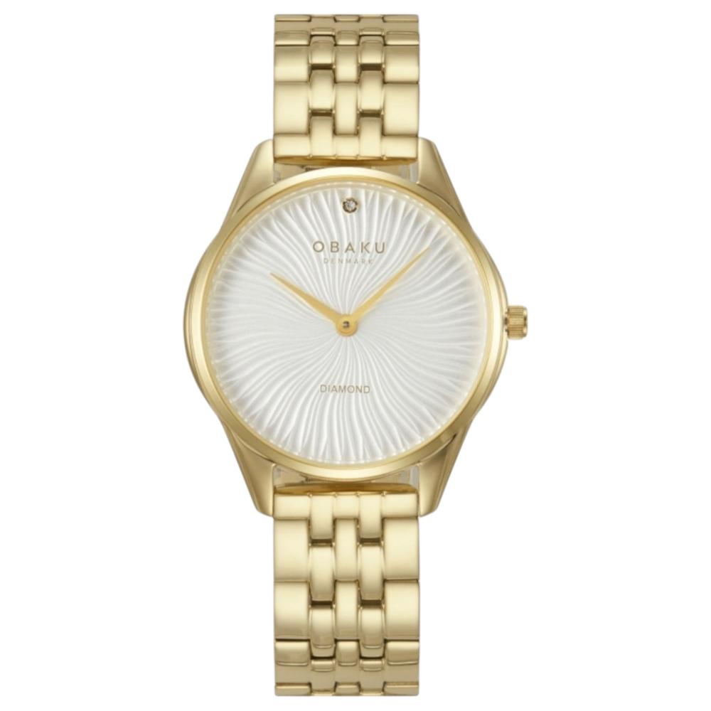 Reloj Obaku Denmark V297lxgisg Smykke Cider-dorado