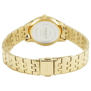 Foto 3 | Reloj Obaku Denmark V297lxgisg Smykke Cider-dorado
