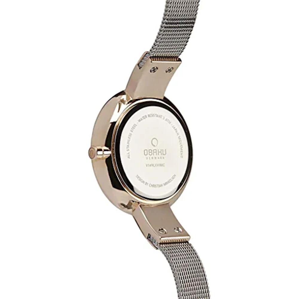 Foto 4 pulgar | Reloj Obaku Denmark V149lxvimc Ladies Classic-acero