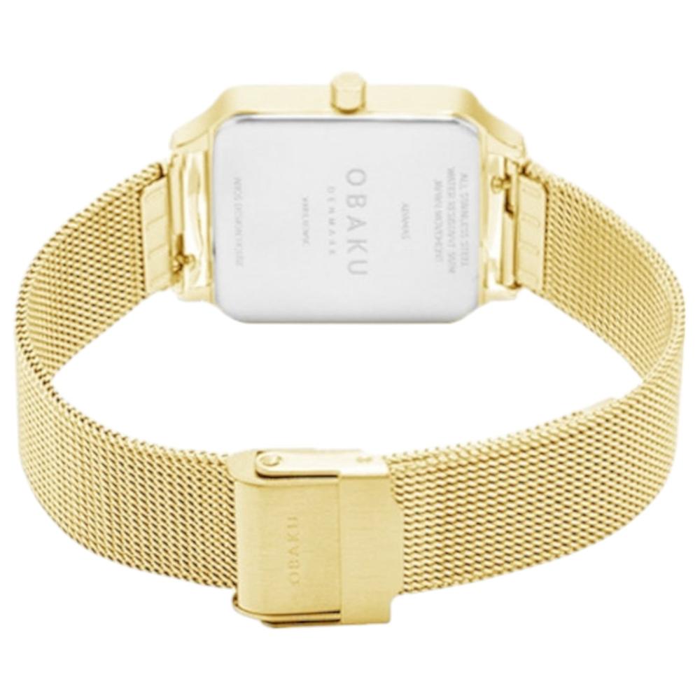 Foto 4 pulgar | Reloj Obaku Denmark V301lxggmg Adamas Gold-dorado