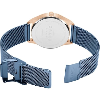 Foto 3 | Reloj Obaku Denmark V235gxvlml Ladies Classic-azul