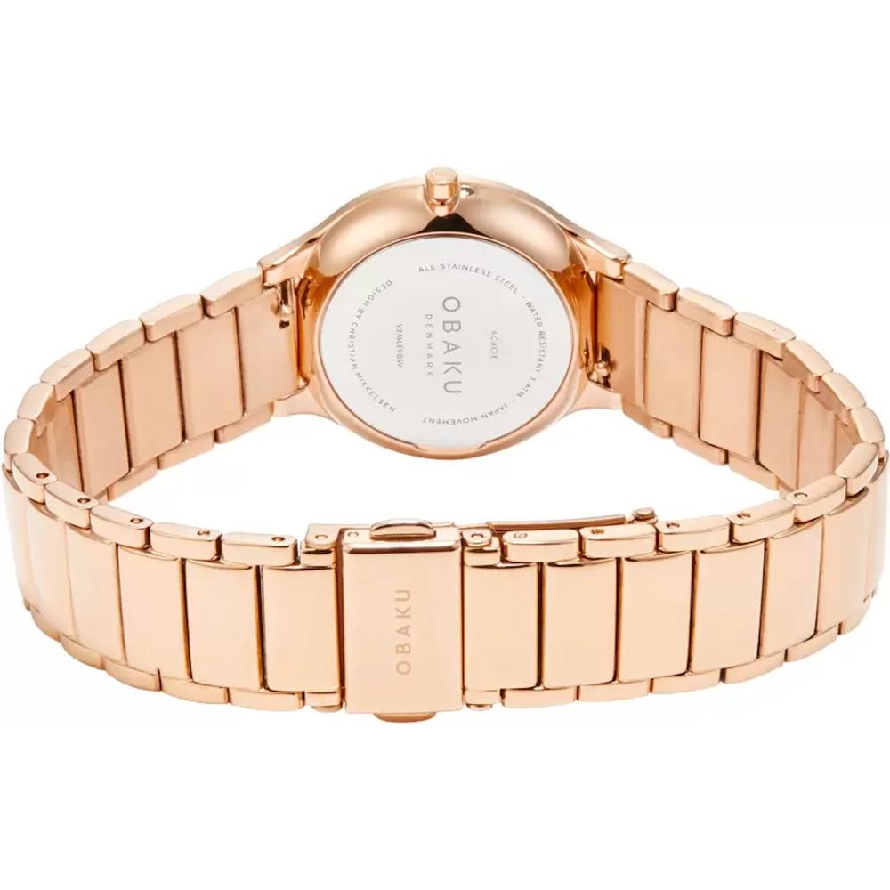 Foto 4 pulgar | Reloj Obaku Denmark V276levbsv Ladies Classic-oro Rosa