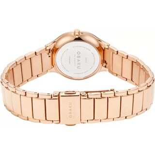 Foto 3 | Reloj Obaku Denmark V276levbsv Ladies Classic-oro Rosa