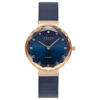 Foto 1 | Reloj Obaku Denmark V300lxvlml Facet Ocean-azul