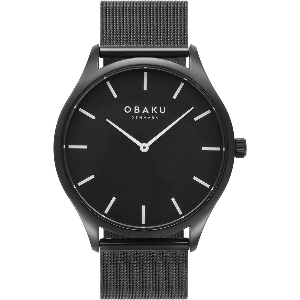 Reloj Obaku Denmark V260lxbbmb Tang Lille Charcoal-negro