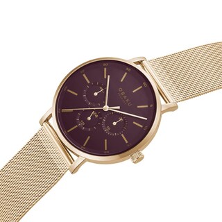 Foto 4 | Reloj Obaku Denmark V246gmvdmv Ege Ruby-oro Rosa
