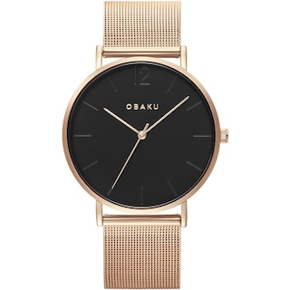 Foto 1 | Reloj Obaku Denmark V197gxvbmv Mark Gerbera-oro Rosa