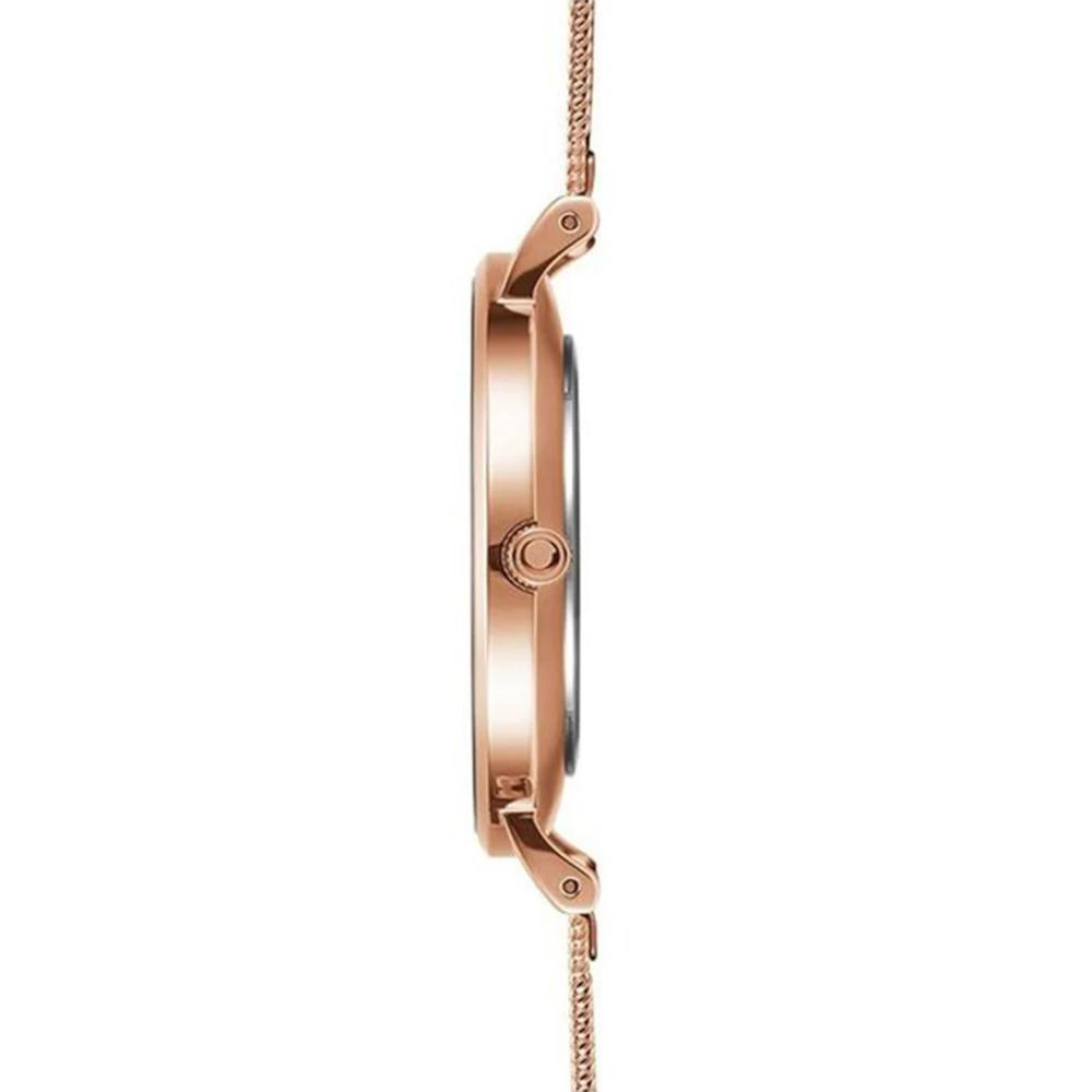 Foto 3 pulgar | Reloj Obaku Denmark V197gxvbmv Mark Gerbera-oro Rosa