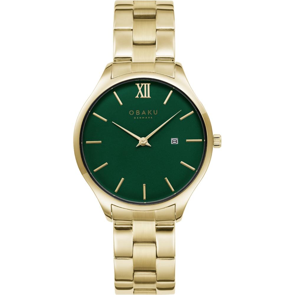 Reloj Obaku Denmark Vibe Lille Sugar Dorado 35 mm para Mujer