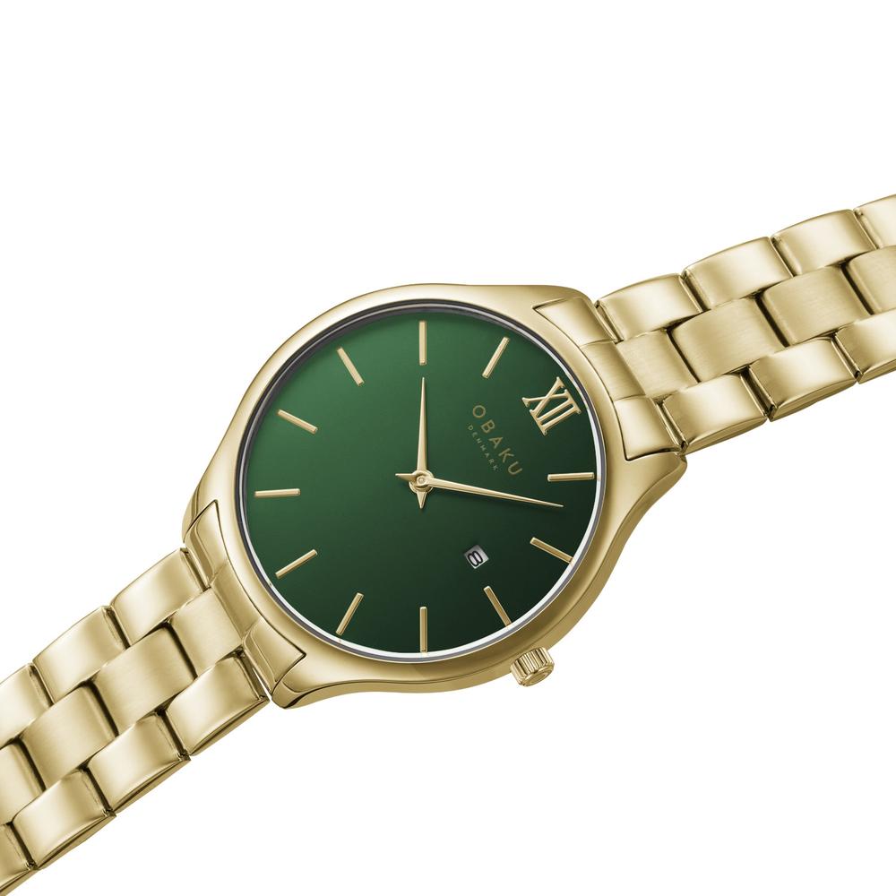 Foto 5 pulgar | Reloj Obaku Denmark Vibe Lille Sugar Dorado 35 mm para Mujer
