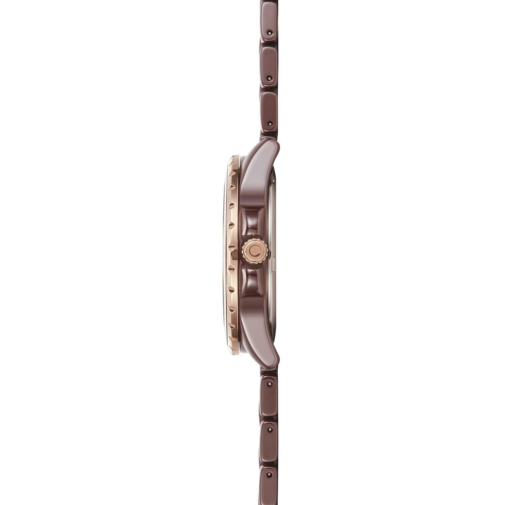 Foto 3 pulgar | Reloj Obaku Denmark V279lxxncn Urt Lille Brown Café