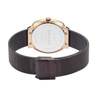 Foto 3 | Reloj Obaku Denmark V273ldvnmn Felt Lille Walnut-café