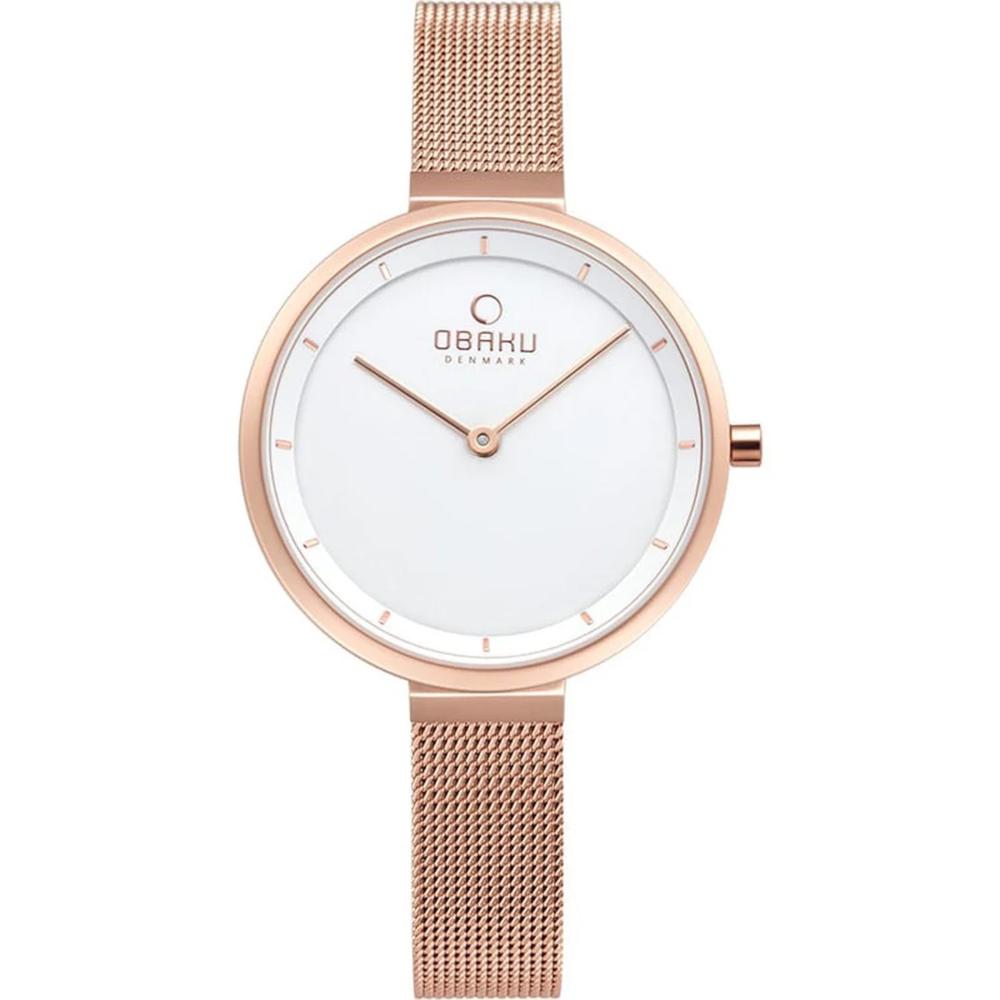 Reloj Obaku Denmark V225lxvimv Ladies Classic-oro Rosa