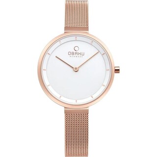 Foto 1 | Reloj Obaku Denmark V225lxvimv Ladies Classic-oro Rosa