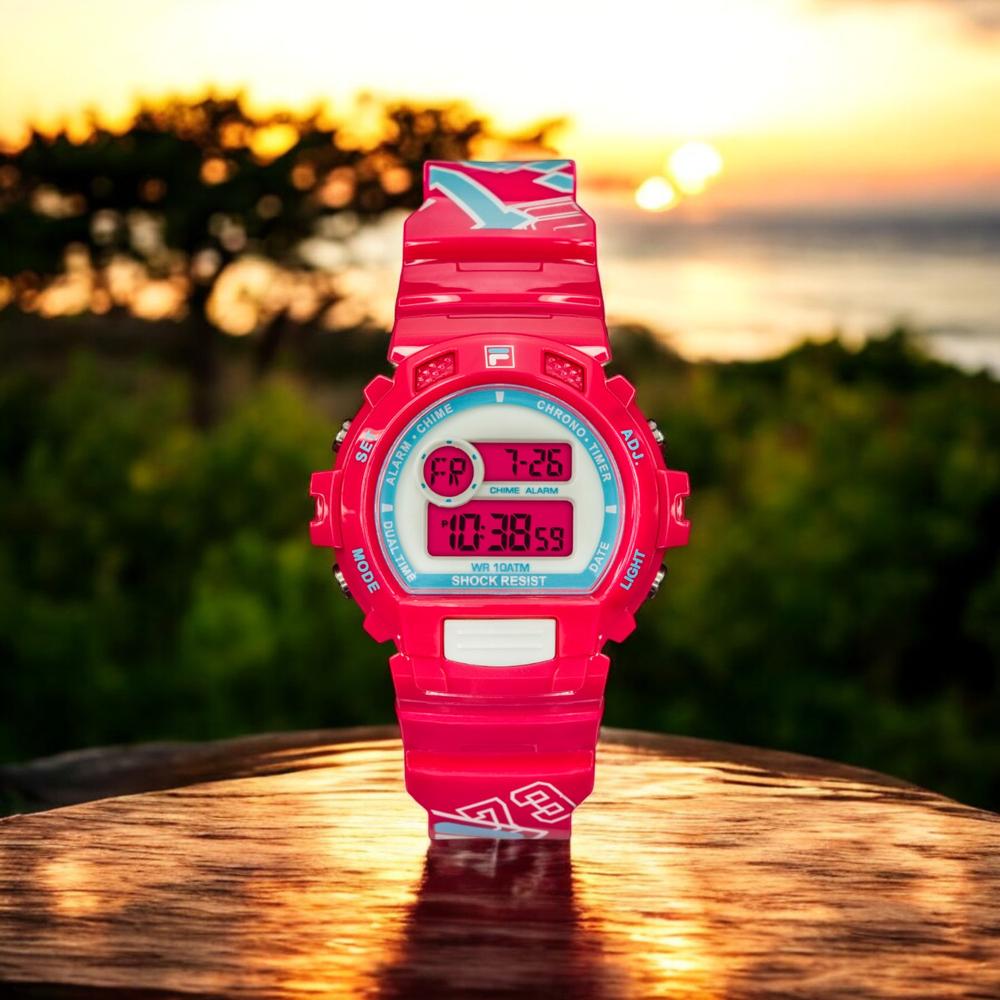 Foto 3 pulgar | Reloj Fila 38-191-104 Filakids-rosa