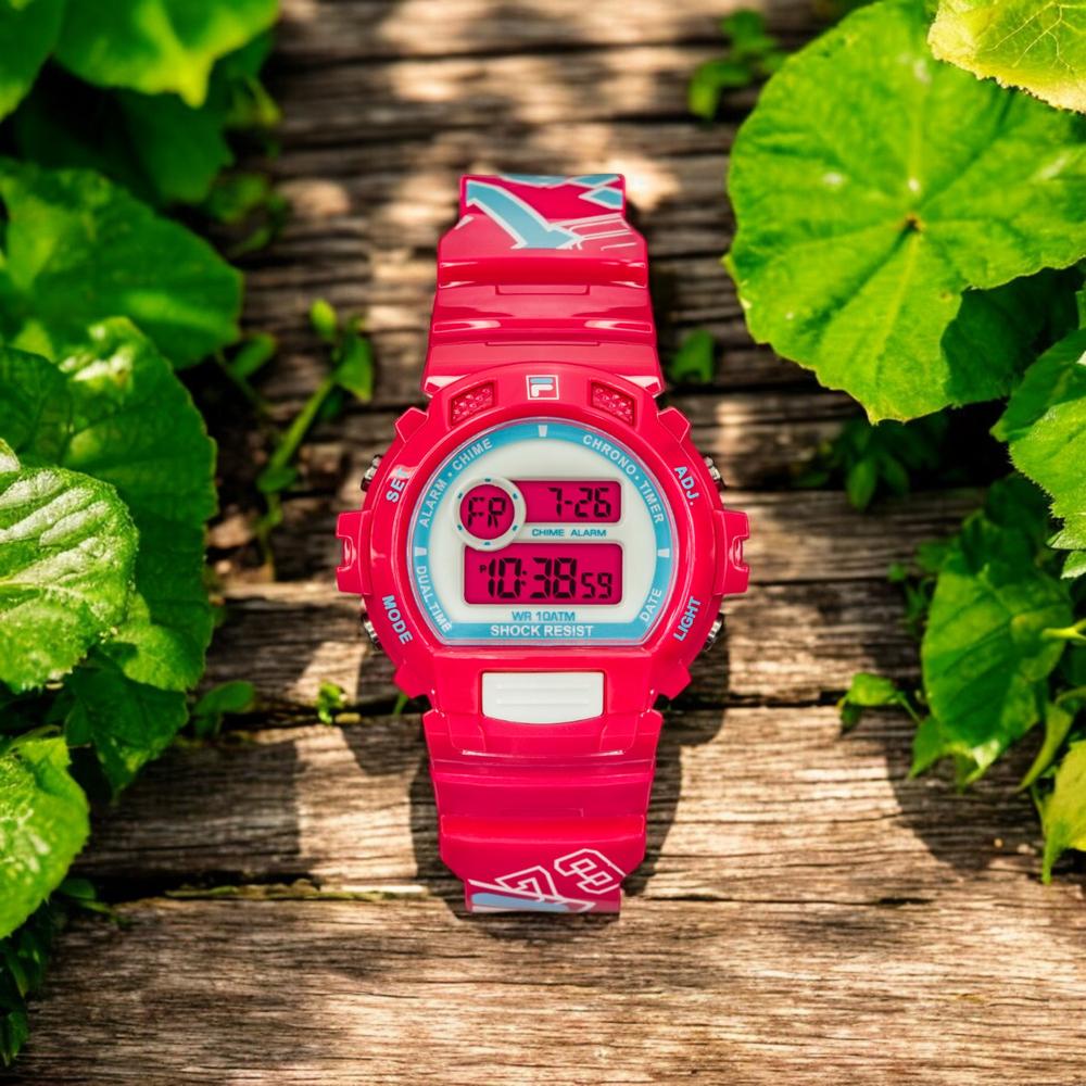 Foto 4 pulgar | Reloj Fila 38-191-104 Filakids-rosa