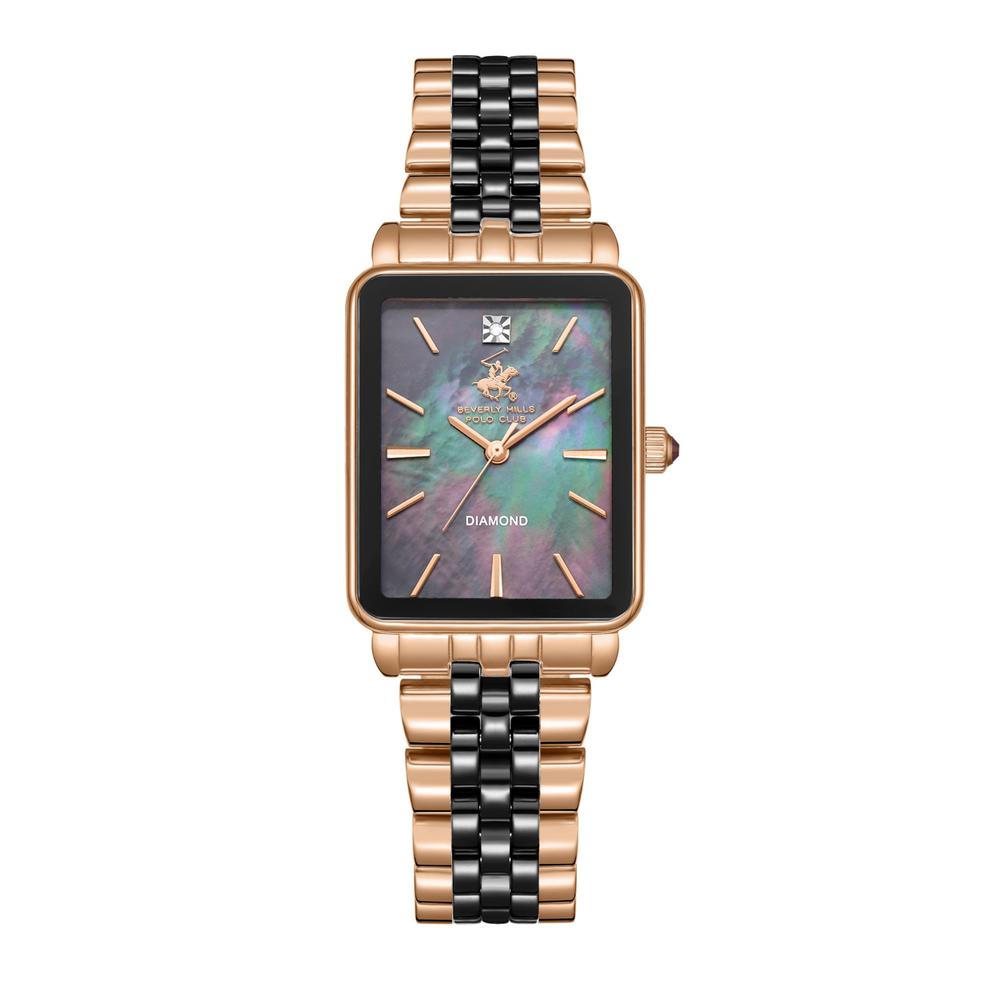 Reloj Beverly Hills Polo Club Bp3645x.850 Ladies-oro Rosa
