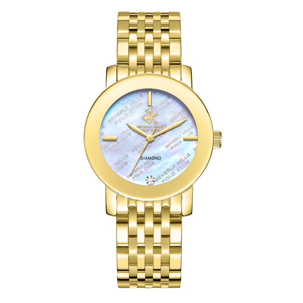 Foto 2 pulgar | Reloj Beverly Hills Polo Club Bp3670c.120 Ladies-dorado