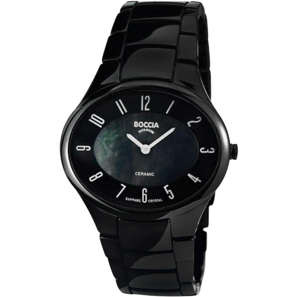 Foto 2 pulgar | Reloj Boccia Titanium 3216-02 Ladies-negro