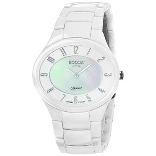 Foto 1 | Reloj Boccia Titanium 3216-01 Ladies-blanco