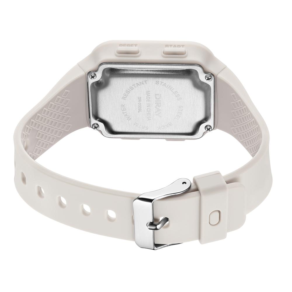 Foto 4 pulgar | Reloj De Pulsera Diray Para Mujer Dr2339l07 Color Beige