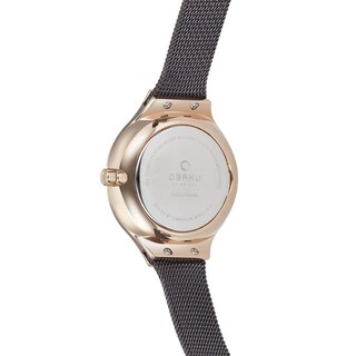 Foto 3 | Reloj Obaku Denmark V166lxvnmn Ekko Walnut-café