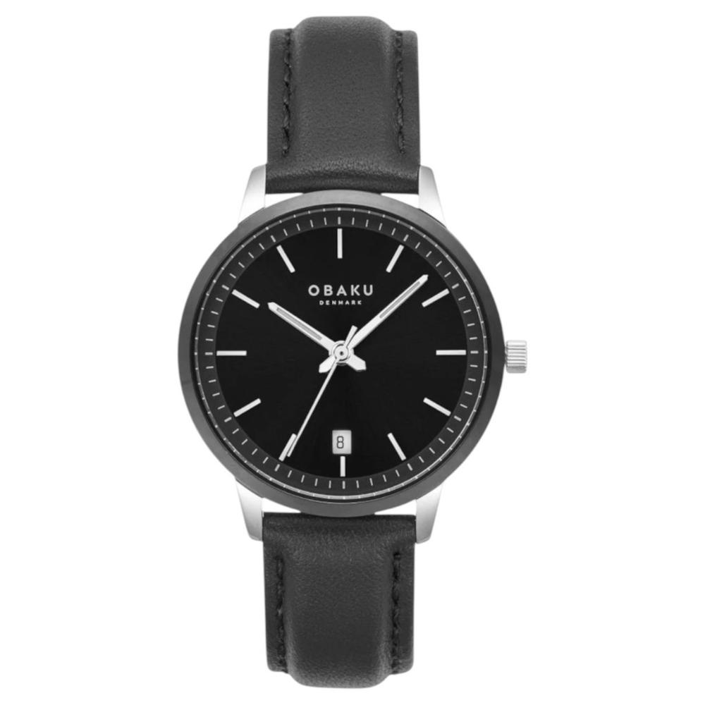 Foto 2 pulgar | Reloj Obaku Denmark V270ldabrb Salvie Lille-negro