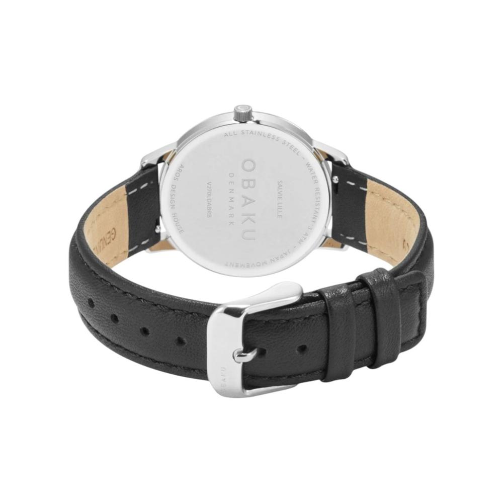 Foto 4 pulgar | Reloj Obaku Denmark V270ldabrb Salvie Lille-negro