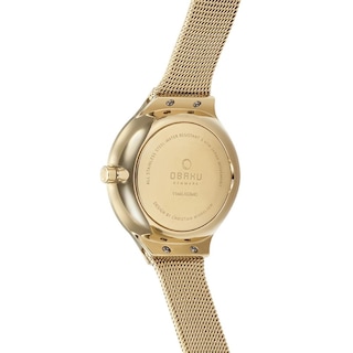 Foto 3 | Reloj Obaku Denmark V166lxgimg Ekko Gold-dorado