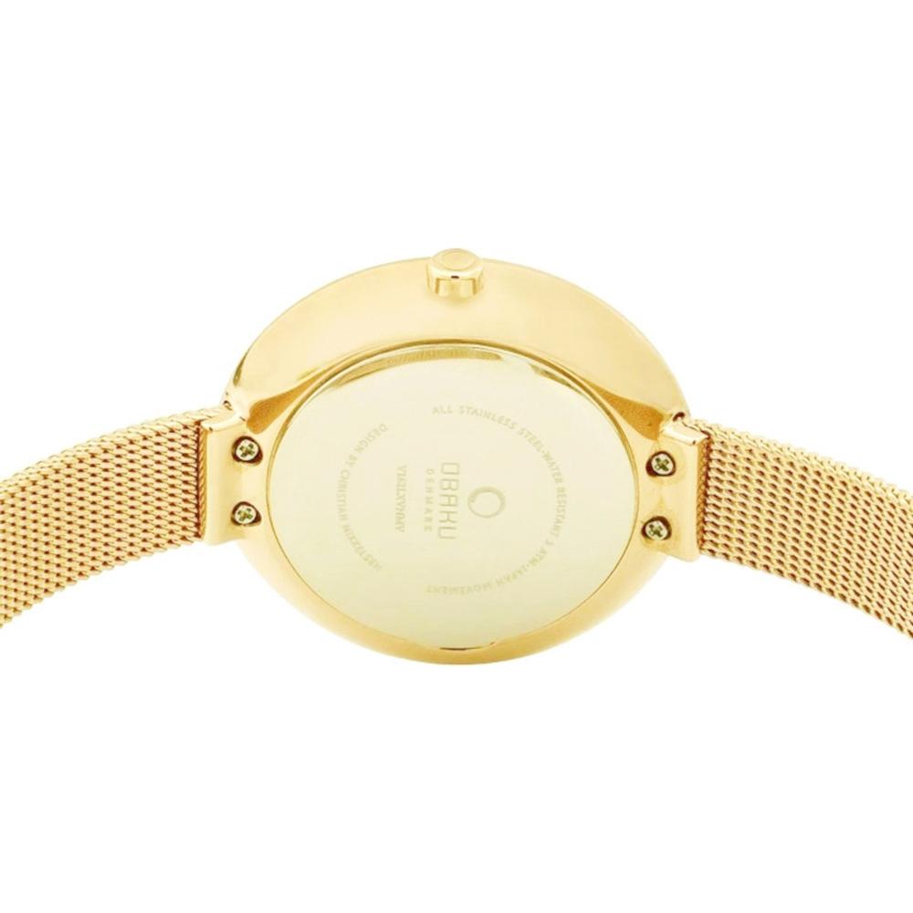Foto 4 pulgar | Reloj Obaku Denmark V162lxgimg Lyng Gold-dorado