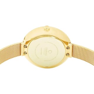 Foto 3 | Reloj Obaku Denmark V162lxgimg Lyng Gold-dorado