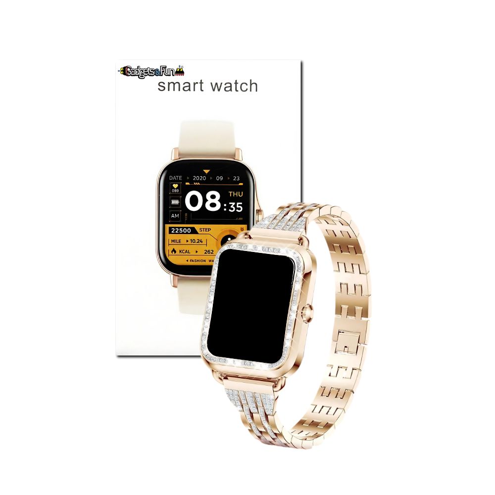 Foto 5 pulgar | Smartwatch Gadgets & Fun Diamond Square Para Mujer