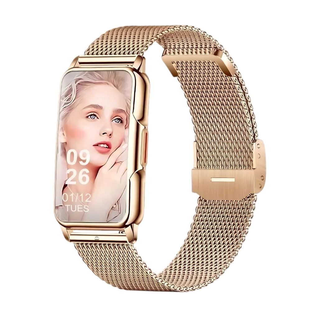 Foto 3 pulgar | Smartwatch Gadgets & Fun Slimfit Pro Dorado