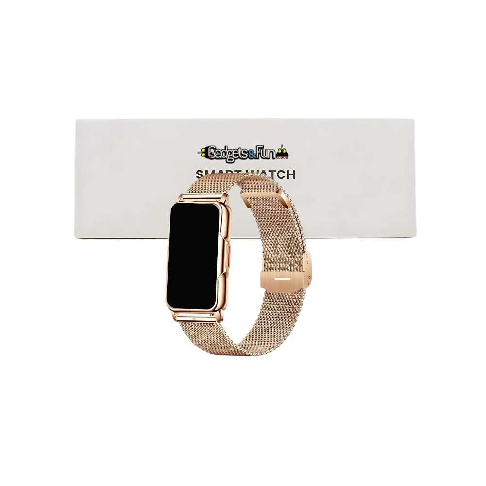 Foto 5 pulgar | Smartwatch Gadgets & Fun Slimfit Pro Dorado