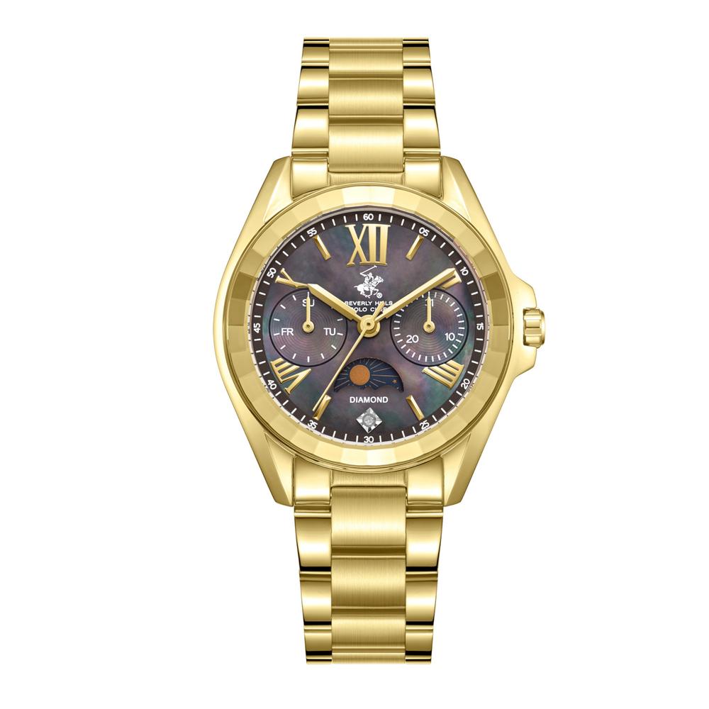 Reloj Beverly Hills Polo Club Bp3763x.150 Ladies-dorado