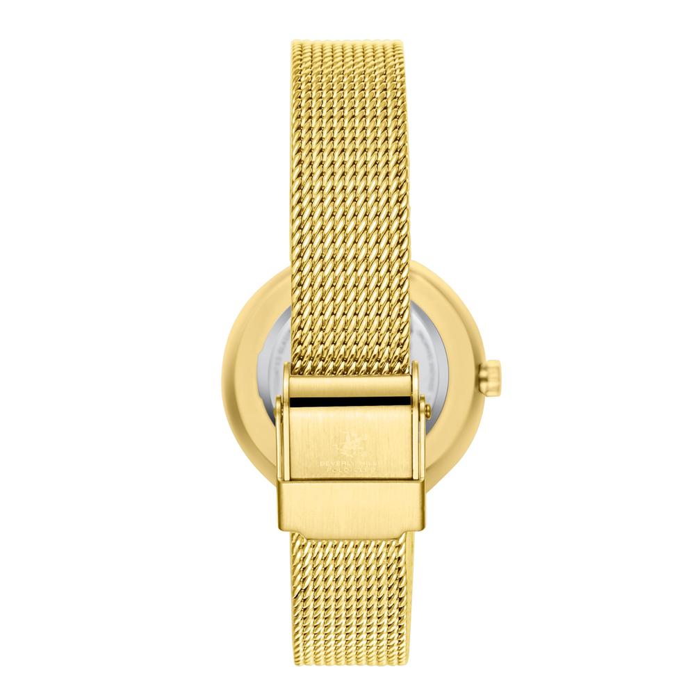 Foto 4 pulgar | Reloj Beverly Hills Polo Club Bp3760x.120 Ladies-dorado