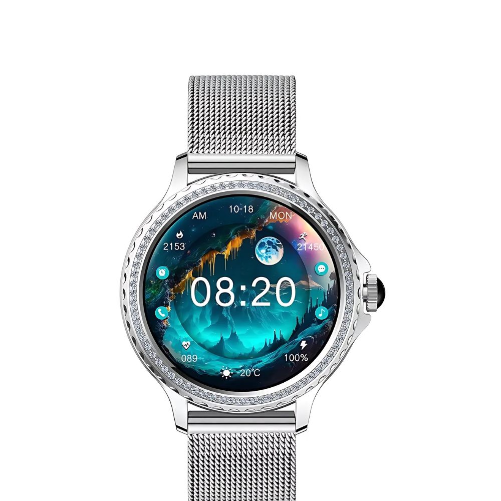 Smartwatch Gadgets And Fun Plateado